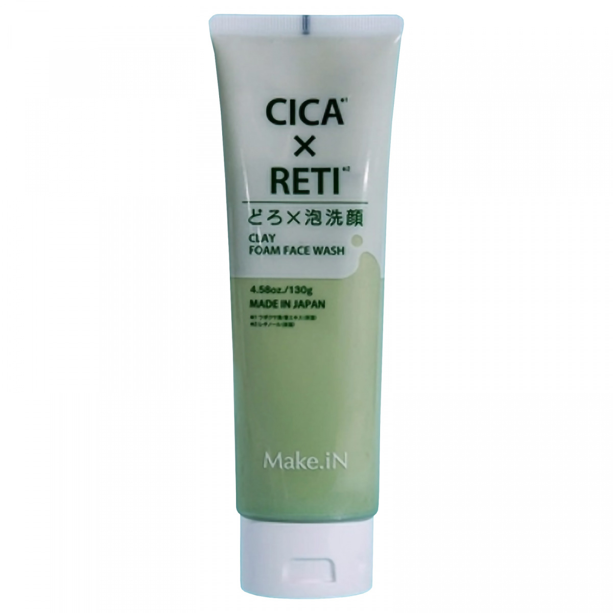 Make.iN CICA х RETI Clay Foam Face Wash