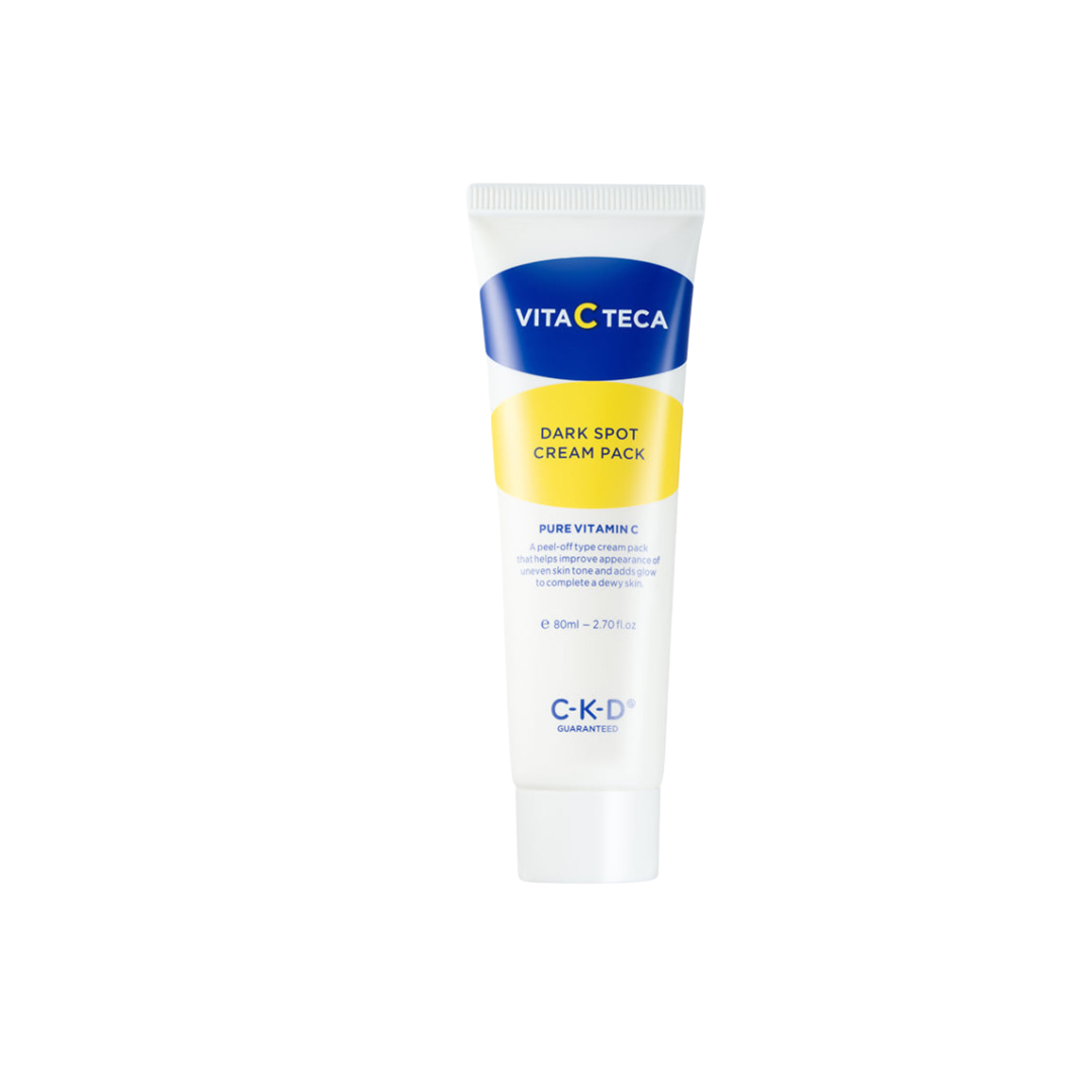 CKD Набор маска-пленка с Витамином С + кисть - Vita C Teca dark spot cream pack, 80мл