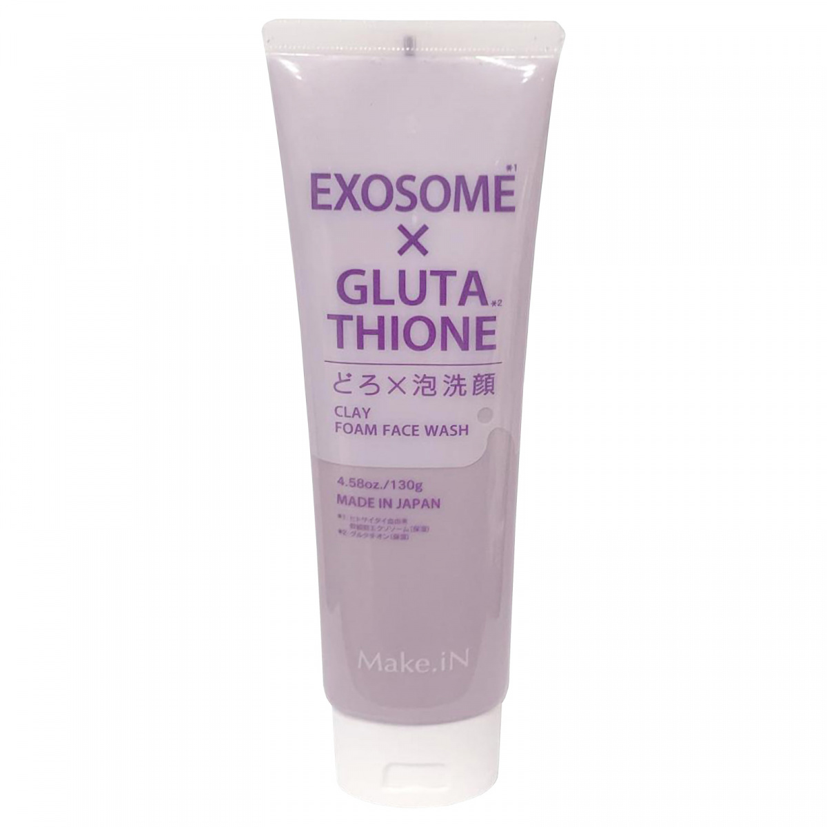 Make.iN Exosome х Glutathione Clay Foam Face Wash